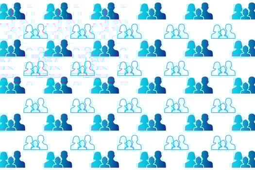 Abstract Family Pattern Background vector