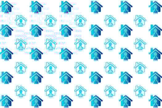 Abstract House Paint Pattern Background vector