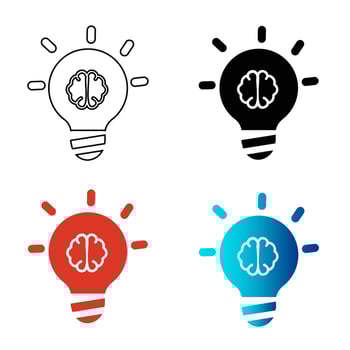 Abstract Innovation Silhouette Illustration vector