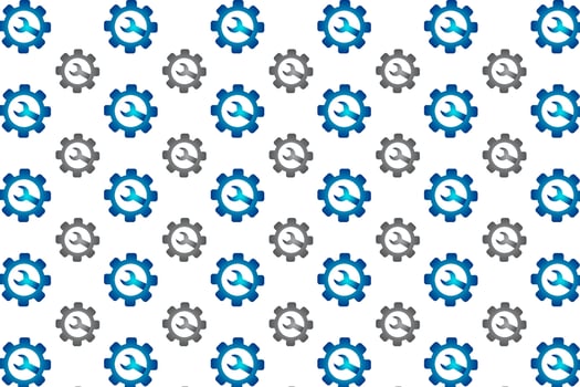 Abstract Repairing Service Pattern Background vector