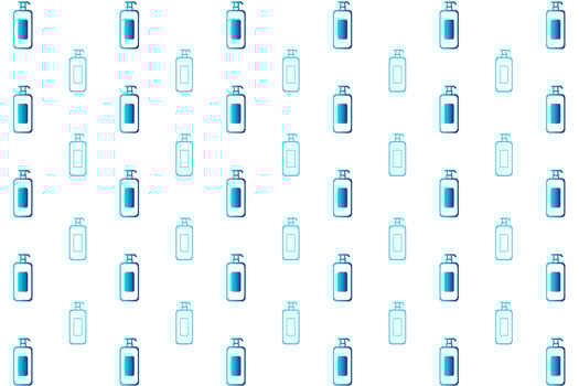 Abstract Shampoo Pattern Background vector