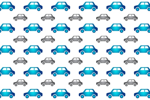 Abstract Small Car Pattern Background vector
