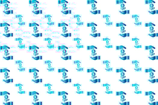 Abstract Sponsorship Pattern Background vector
