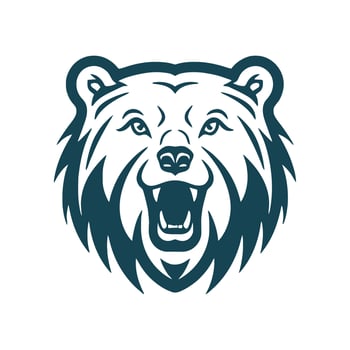 Animal Bear Logo Illustration Vector Design Template