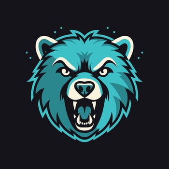 Animal Bear Logo Illustration Vector Design Template