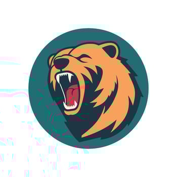 Animal Bear Logo Illustration Vector Design Template