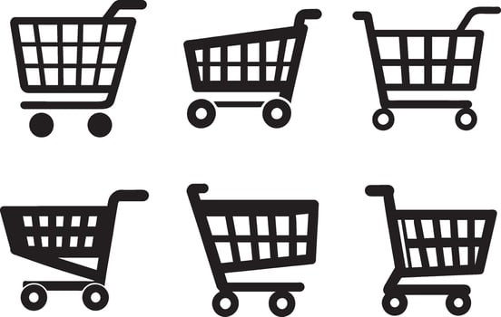 Shopping card icon vector illustration