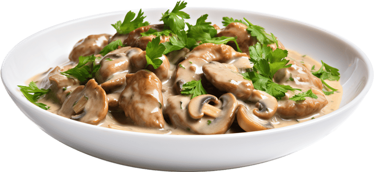 Veal blanquette with . png