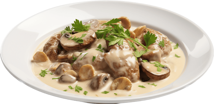 Veal blanquette with . png