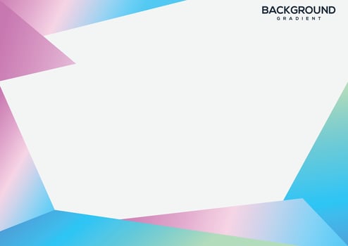 Geometric background with colorful shape vector