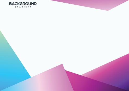 Geometric background with colorful shape vector