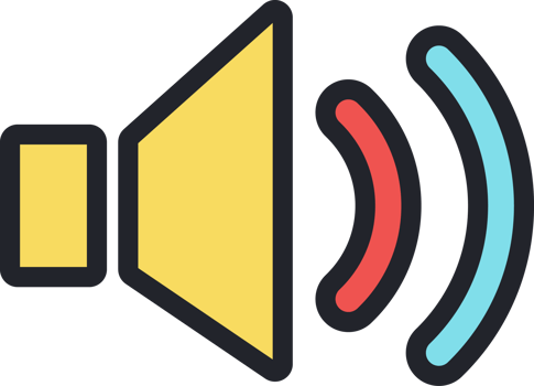 Speaker flat icon. png
