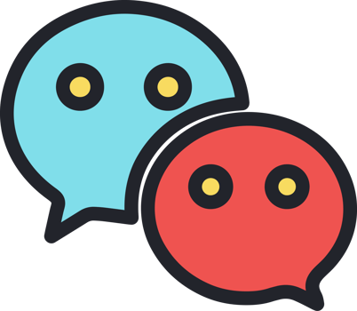 Chat message flat icon. png
