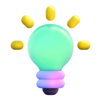 3D Bulb light  icon png
