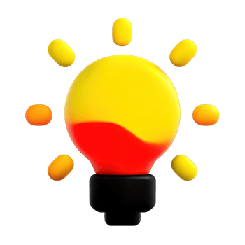 3D Bulb light  icon png