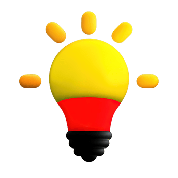 3D Bulb light  icon png
