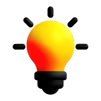 3D Bulb light  icon png