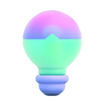 3D Bulb light  icon png