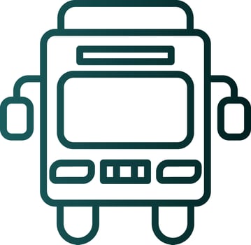 Bus Vector Icon Design