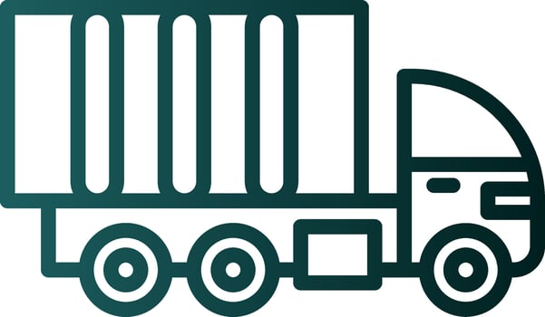 Truck Vector Icon Design