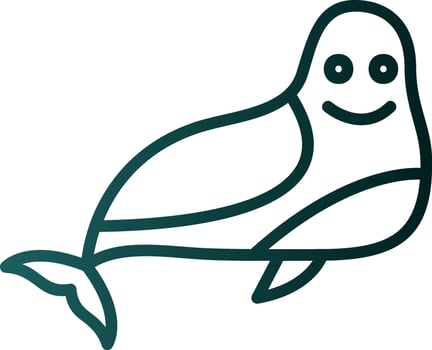 Seal Vector Icon Design