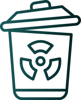 Toxic waste Vector Icon Design