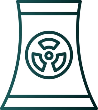 Nuclear Vector Icon Design