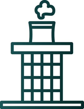 Chimney Vector Icon Design