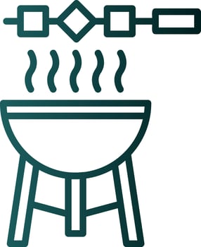 Barbecue Vector Icon Design