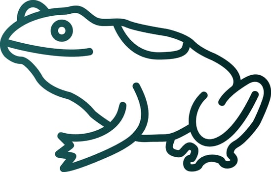 Frog Vector Icon Design