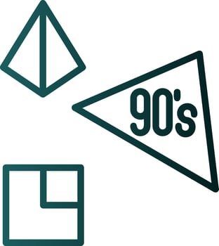 90s Vector Icon Design