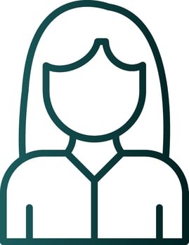 Woman Vector Icon Design