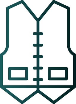 Vest Vector Icon Design
