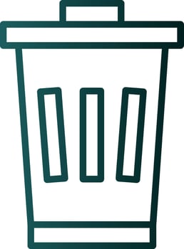 Bin Vector Icon Design