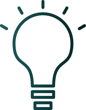 Lightbulb Vector Icon Design