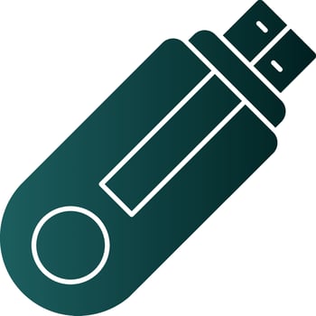 USB Vector Icon Design