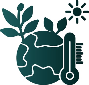 Climate change Vector Icon Design