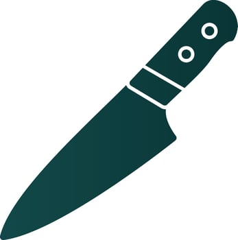 Knife Vector Icon Design