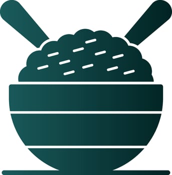 Aromatic rice Vector Icon Design