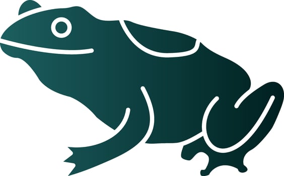Frog Vector Icon Design