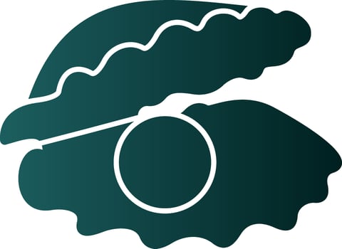 Oyster Vector Icon Design