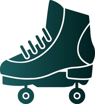 Skates Vector Icon Design