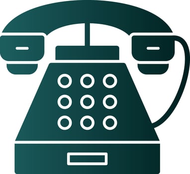 Telephone Vector Icon Design