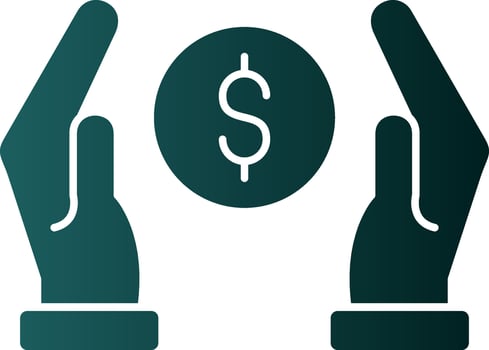 Saving Vector Icon Design