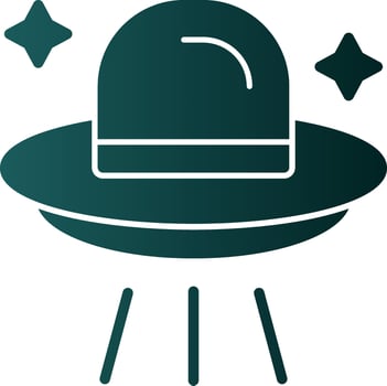 Ufo Vector Icon Design