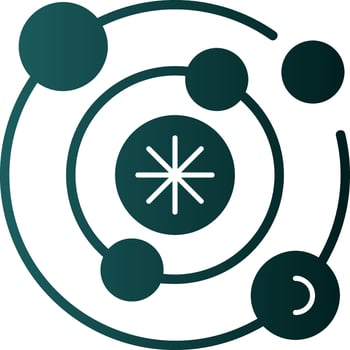 Black hole Vector Icon Design