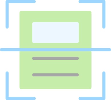Scanner Vector Icon Design
