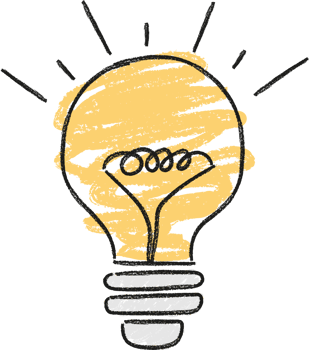 Power of Nature, Hand Drawn Doodle Line Art Light Bulb Icon for Environmental Protection, Recycling, Eco-Friendly, and Planet Care png