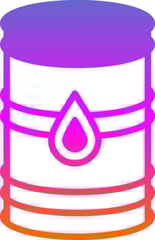 Dippel oil Vector Icon Design