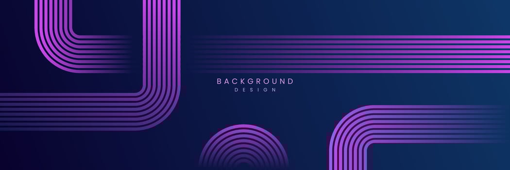 dark blue background with glowing pink lines vector